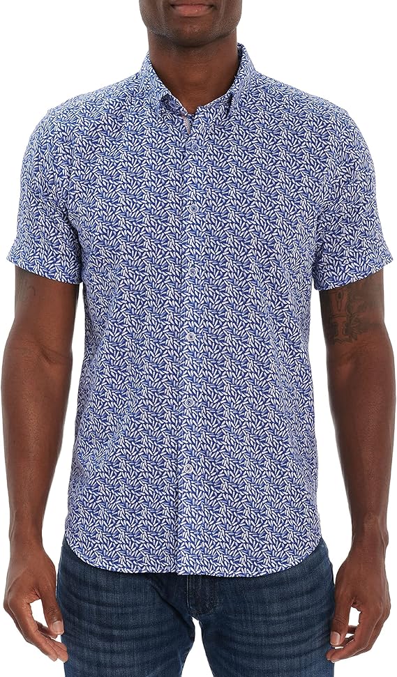 robert graham 男式 ohana s/s 梭织衬衫